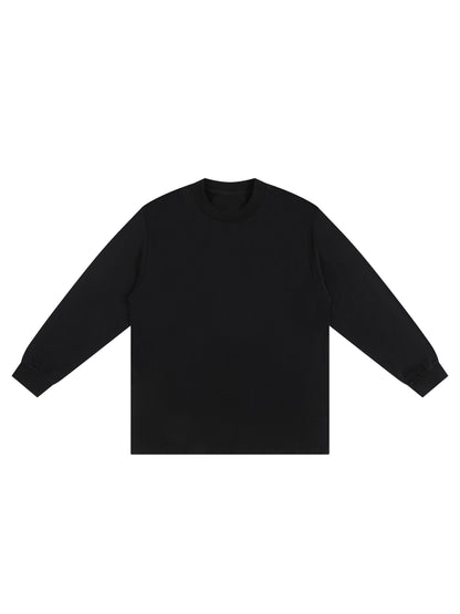 Crew Neck Drop Long Sleeve