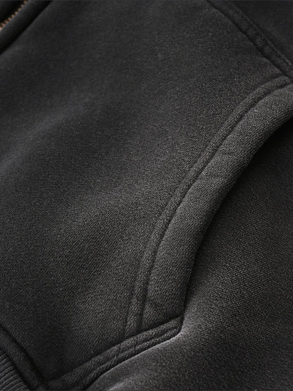 Sunfade Zip Fleece Hoodie