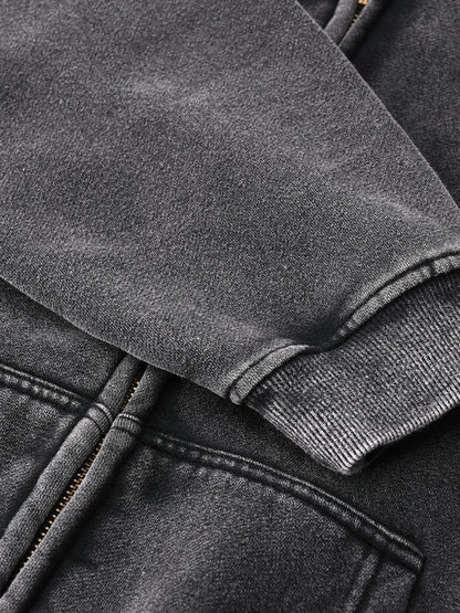 Zip-Through Fleece Hoodie