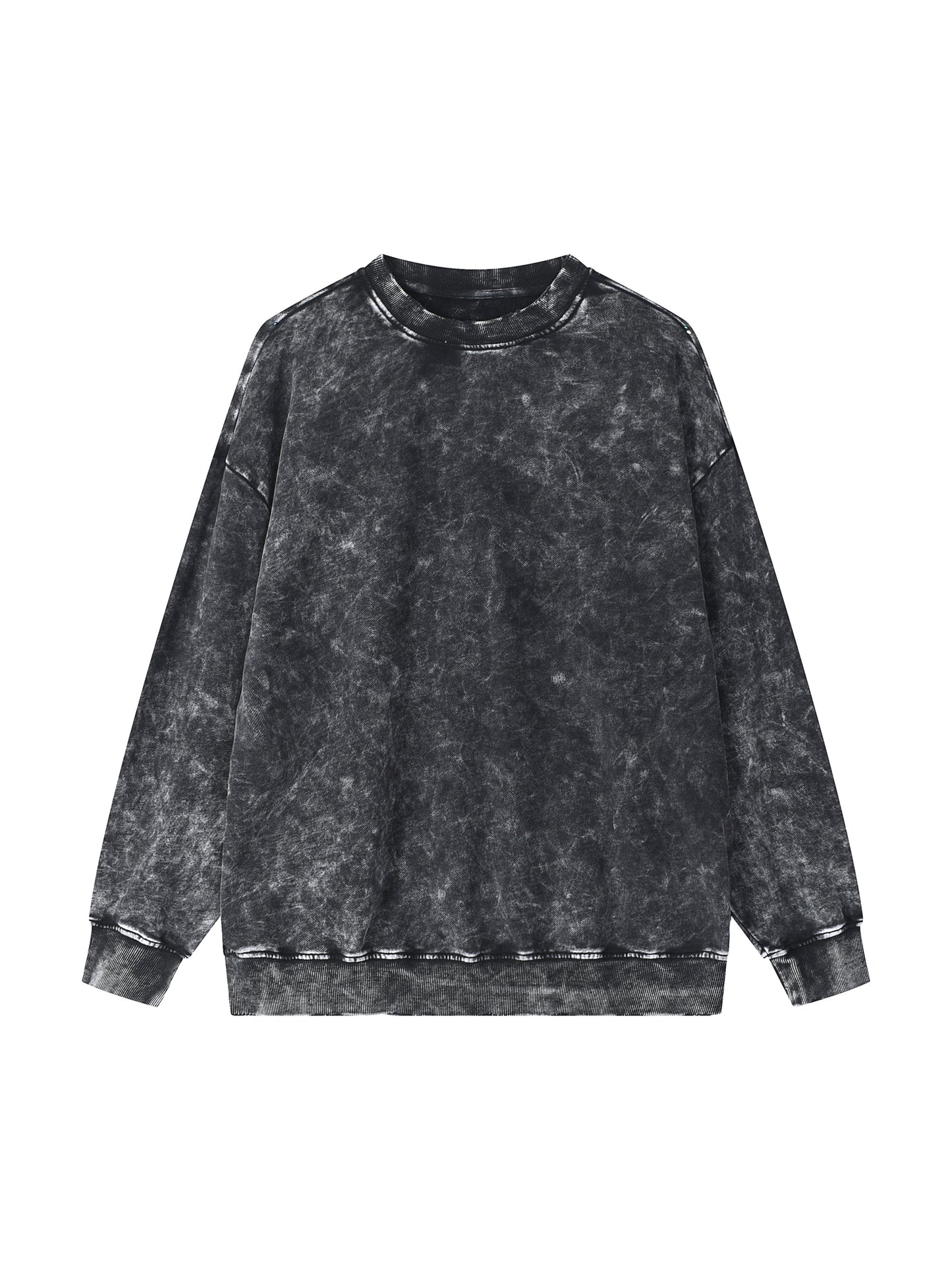 Hand-Frayed Sweatshirt