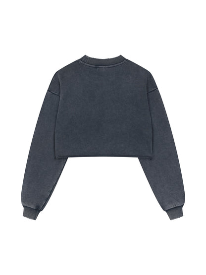 Edge Cropped Sweatshirt