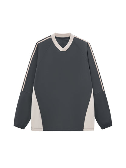 V-Neck Long-Sleeve