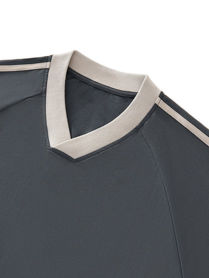 V-Neck Long-Sleeve