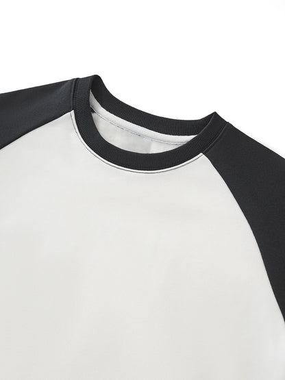 Raglan Crop Sweatshirt