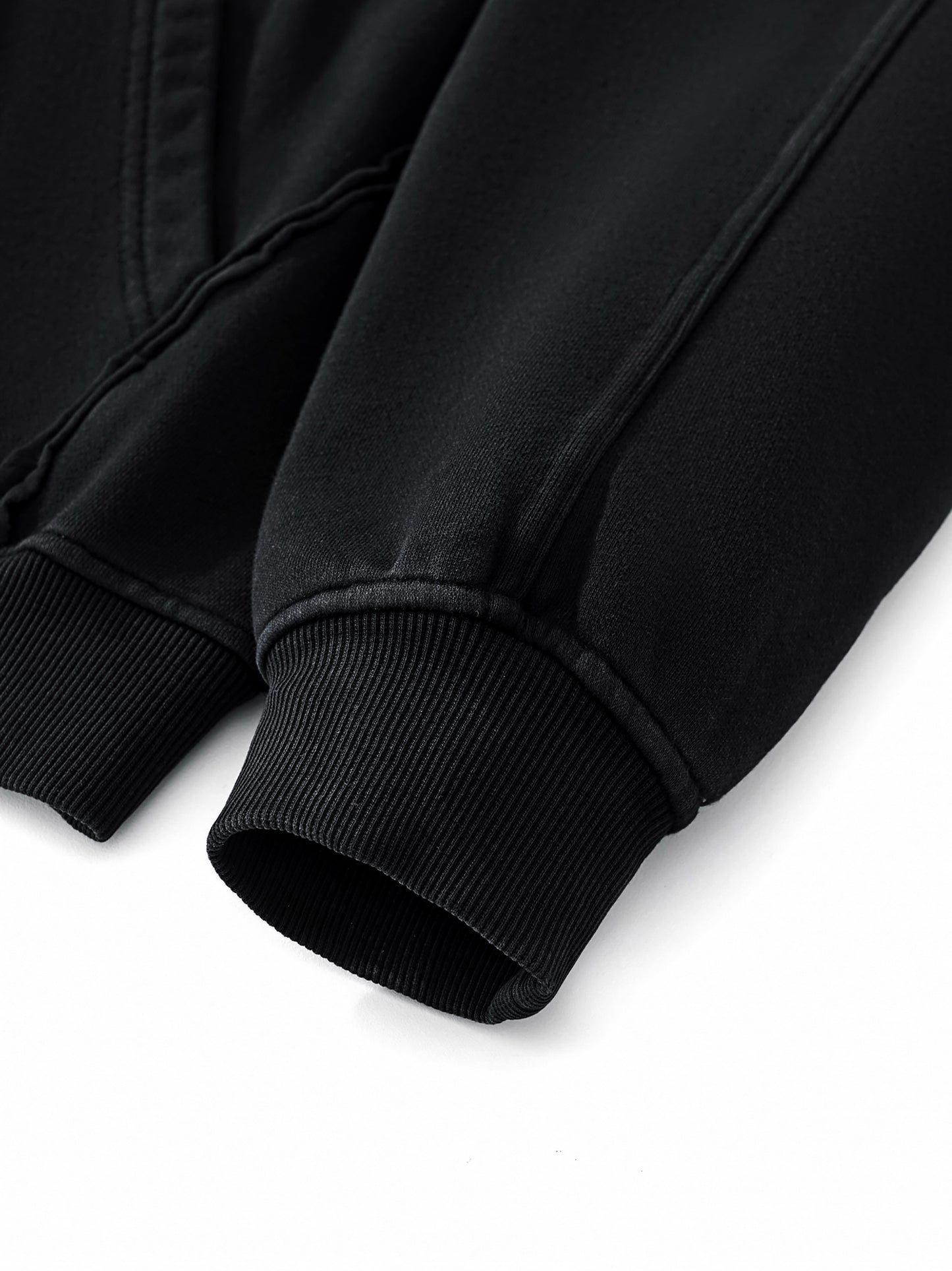 Raw-Seam Hoodie