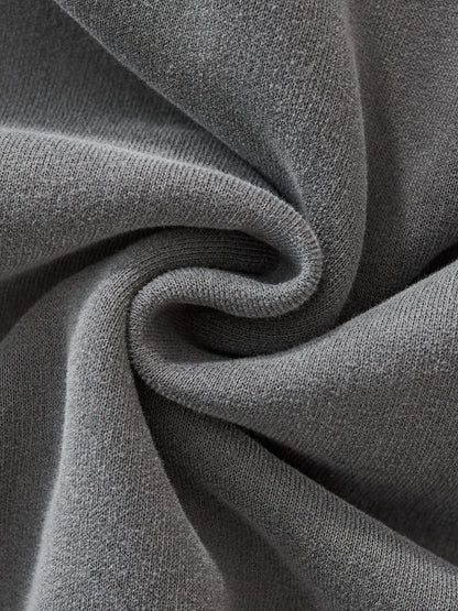 Frayed Fleece Hoodie