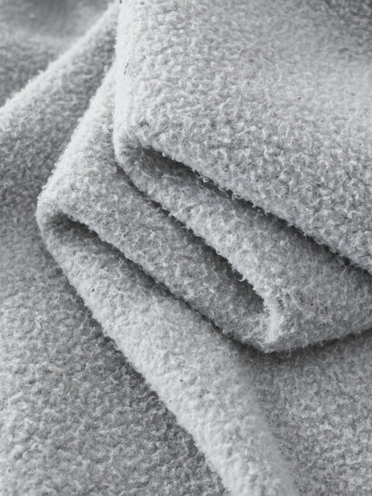 Frayed Fleece Hoodie