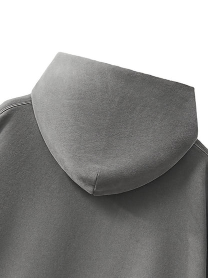 Frayed Fleece Hoodie