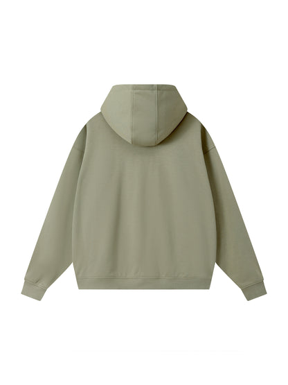 Drop Zip Up Hoodie