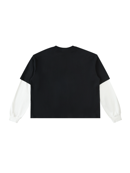 Layered Cotton Sleeve